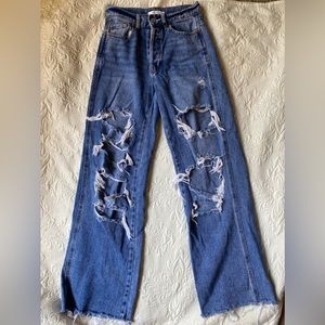 PacSun Ripped Baggy Jeans